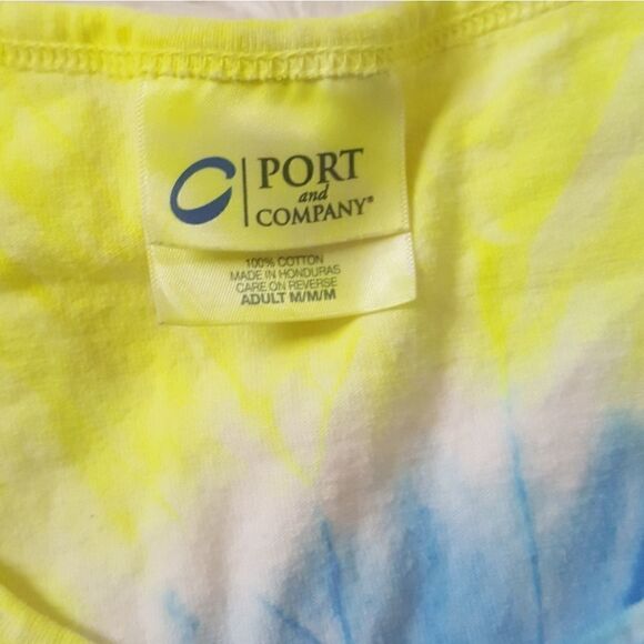 Port & Company tie dye female tank top Medium - Picture 2 of 6
